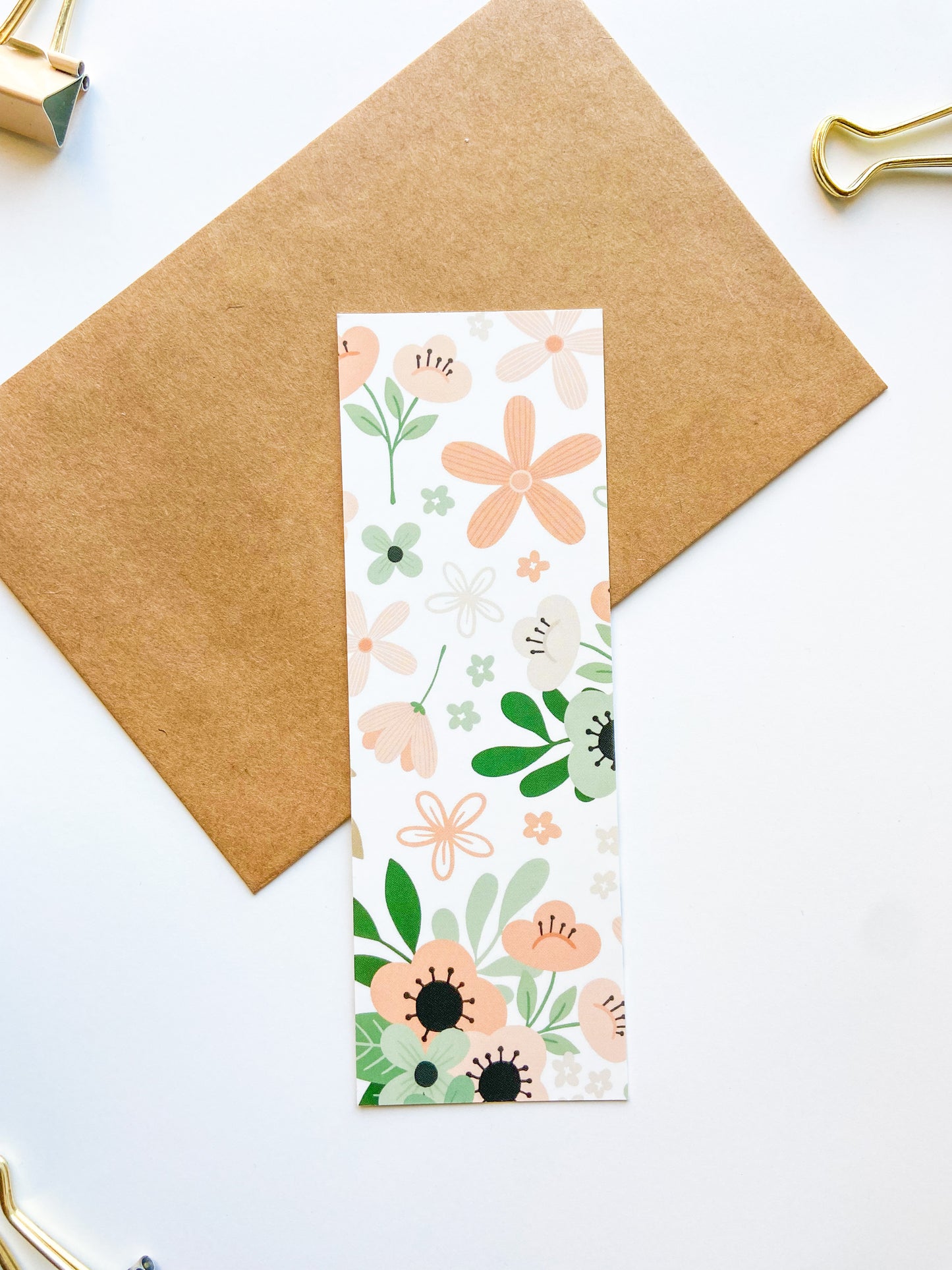 Let Your Magic Bloom Floral Bookmark