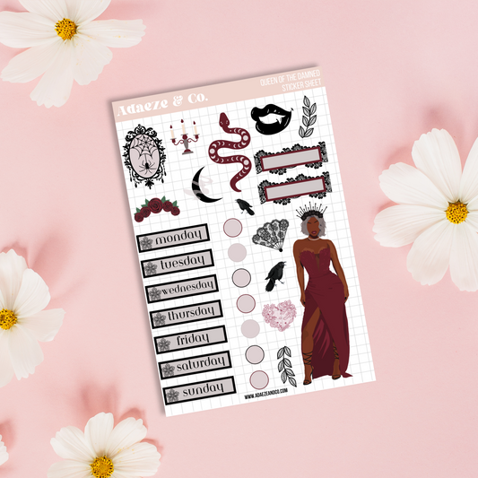 Black Girl Planner Stickers, Black Women, African American Planner Sticker  Sheets for Any Size Planners, Journals or Notebooks | Hey Val