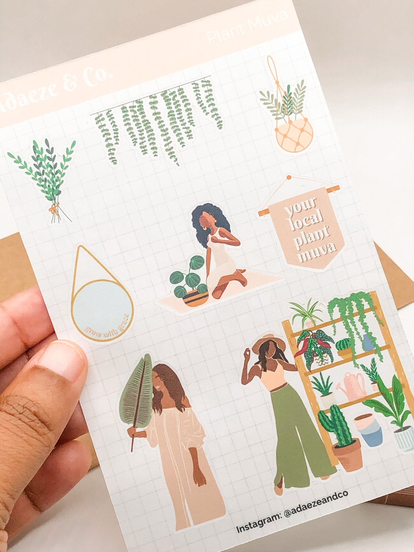 Plant Muva Sticker Sheet