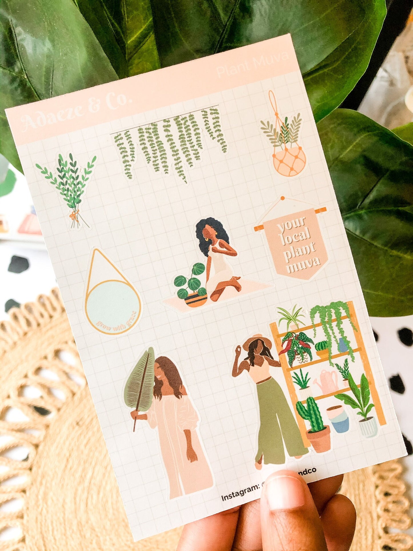Plant Muva Sticker Sheet